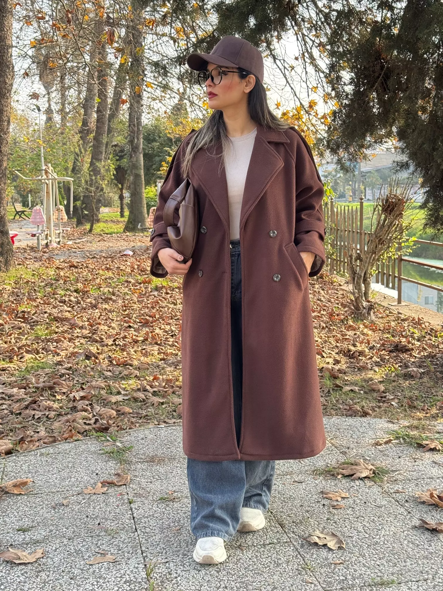 پالتو بلند آستردار نکیسا ( ارسال رایگان)